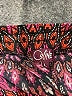 Coline Print Red Casual Pants Size L - photo 7