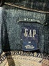 Gap Gray Blue Denim Jacket Size M - photo 6
