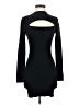 Wilfred Free Solid Black Cocktail Dress Size XS - photo 1