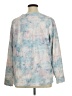 Evri Blue Long Sleeve Henley Size 1X - photo 2
