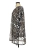 H&M 100% Polyester Silver Short Sleeve Blouse Size XL - photo 5
