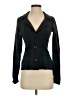 Tahari Plaid Black Cardigan Size XS - photo 1