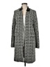 Ellen Tracy Houndstooth Gray Coat Size M - photo 1