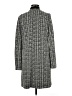Ellen Tracy Houndstooth Gray Coat Size M - photo 2