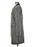 Ellen Tracy Houndstooth Gray Coat Size M - photo 5