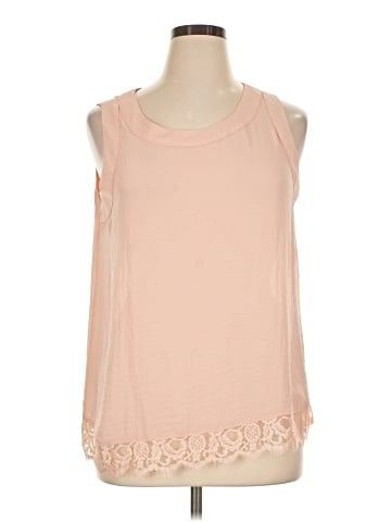 a.n.a. A New Approach Sleeveless Blouse (view 1)