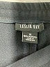 Leslie Fay 100% Polyester Solid Black Formal Skirt Size 10 - photo 4