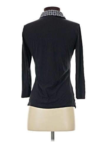 Ann Taylor LOFT Long Sleeve Polo (view 2)