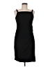 David Warren 100% Polyester Solid Black Cocktail Dress Size 6 - photo 1