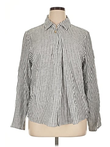 MICHAEL Michael Kors Long Sleeve Button-Down Shirt (view 1)