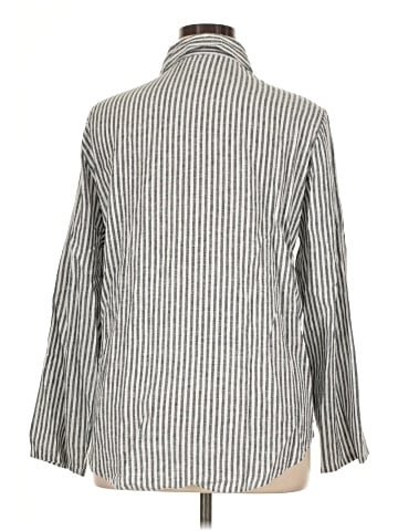 MICHAEL Michael Kors Long Sleeve Button-Down Shirt (view 2)