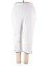 Alfred Dunner White Casual Pants Size 20 - photo 1