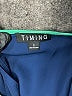Timing Teal Short Sleeve Blouse Size S - photo 7