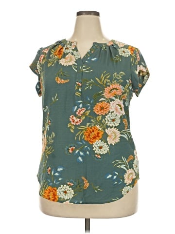 Fun2Fun Short Sleeve Blouse (view 1)