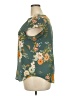 Fun2Fun Floral Teal Short Sleeve Blouse Size XXL - photo 5