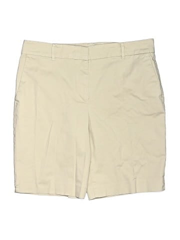 Ann Taylor Khaki Shorts (view 1)