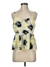 Francesca's 100% Polyester Yellow Sleeveless Blouse Size M - photo 1