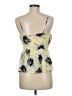 Francesca's 100% Polyester Yellow Sleeveless Blouse Size M - photo 2