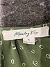 Monday Fun Green Short Sleeve Blouse Size S - photo 7