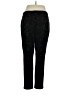 Roz & Ali Paisley Black Casual Pants Size XL - photo 2