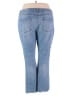 wonderly Hearts Blue Jeans Size 24 waist - photo 2
