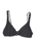 Becca Polka Dots Black Swimsuit Top Size S - photo 1