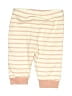 Petit Lem 100% Cotton Stripes Ivory Khakis 0-3 MO / 3 MO - photo 2