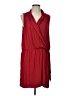 Zara Basic Burgundy Casual Dress Size L - photo 1