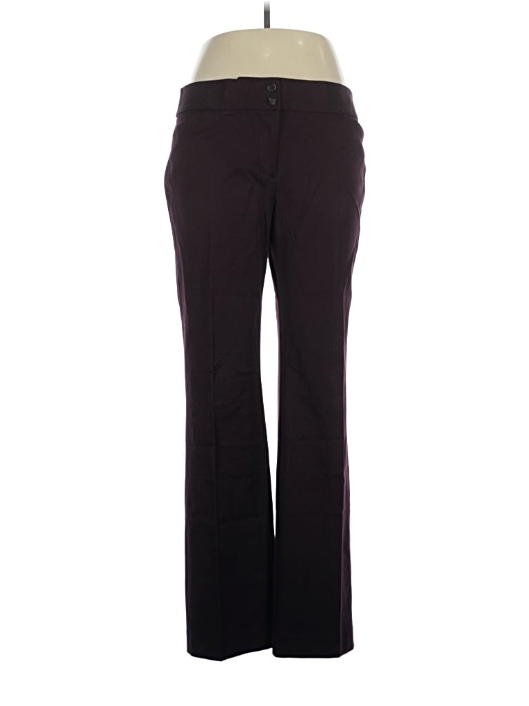 Ann Taylor Loft Dress Pants In Burgundy