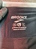 Brooks Graphic Black Athletic Shorts Size L - photo 3