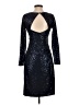 David Meister Stars Black Cocktail Dress Size 2 - photo 2