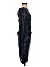 David Meister Stars Black Cocktail Dress Size 2 - photo 4