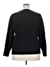Anne Klein Solid Black Pullover Sweater Size XXL - photo 2
