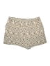 Cato 100% Polyester Print Ivory Shorts Size 18 - 20 - photo 1