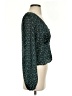 Lucy Paris 100% Polyester Green Long Sleeve Blouse Size XS - photo 4