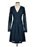 BCBGMAXAZRIA Chevron-herringbone Blue Casual Dress Size XS - photo 1