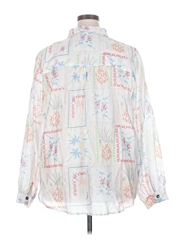 Never Fully Dressed Long Sleeve Blouse (view 2)