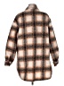Sanctuary Plaid Brown Coat Size M - photo 2
