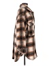 Sanctuary Plaid Brown Coat Size M - photo 4