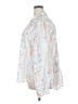 Never Fully Dressed Print White Long Sleeve Blouse Size 20 - photo 5