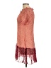 Ella Moss Orange Casual Dress Size L - photo 5