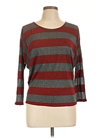 Red Haute 3/4 Sleeve T-Shirt (view 1)