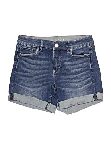 White House Black Market Denim Shorts (view 1)