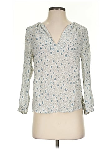 Joie 3/4 Sleeve Silk Top (view 1)