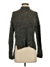 Sun & Shadow Metallic Gray Turtleneck Sweater Size S - photo 1
