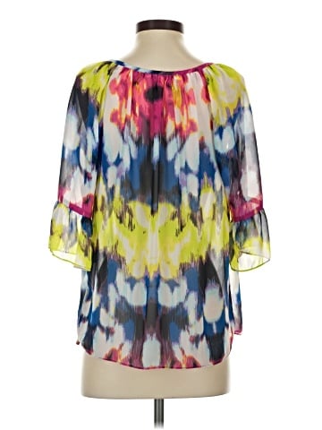Milly 3/4 Sleeve Blouse (view 2)