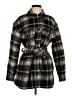 Sanctuary Plaid Black Coat Size XS - photo 1