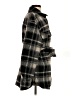 Sanctuary Plaid Black Coat Size XS - photo 4