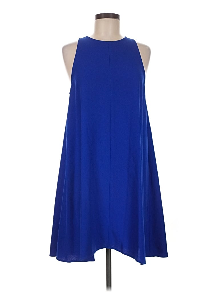 Pre-owned Charles Henry Casual Dress In Blue