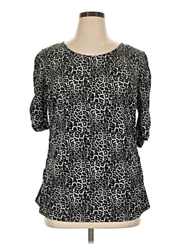 Dana Buchman 3/4 Sleeve Blouse (view 1)